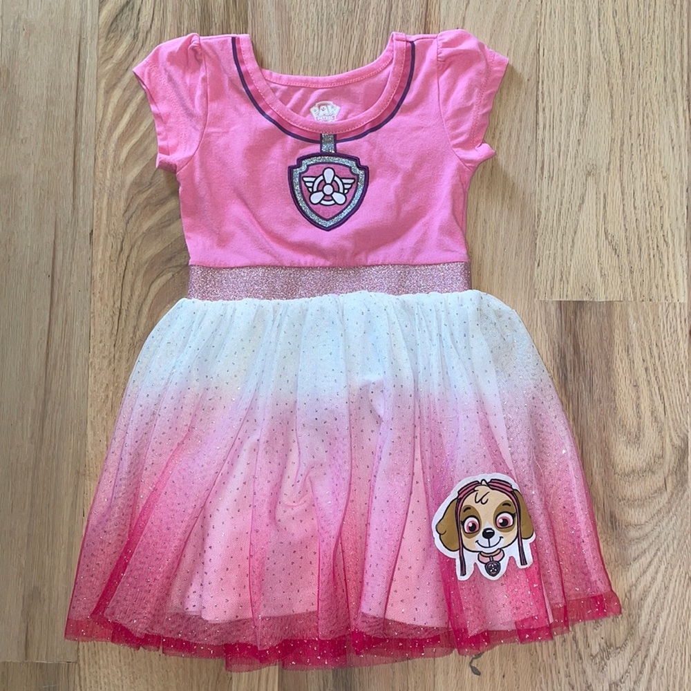 3T Skye Paw 🐾 Patrol Dress
